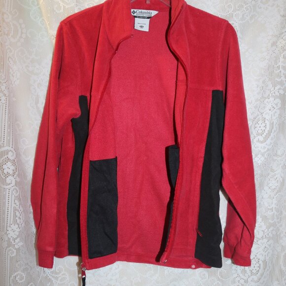 Columbia boys red jacket W/pockets size 14/16 - Picture 4 of 5